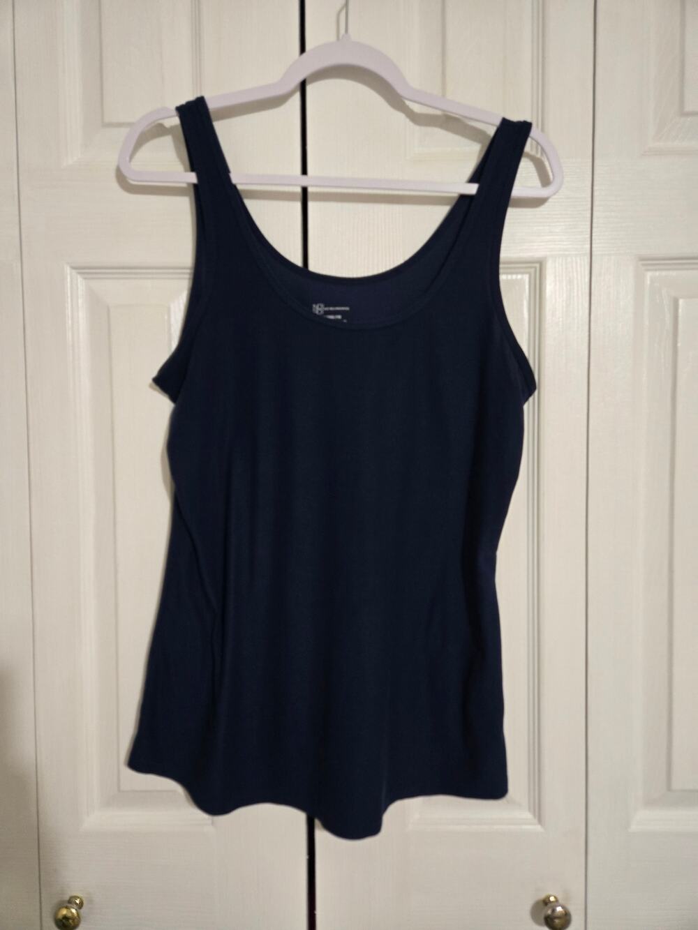 No boundaries xxl juniors navy blue tank top